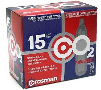 Crosman 12 Gram CO2 (15 Cartridges)