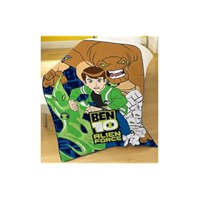 Ben10 Alien Force fleece blanket