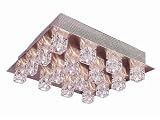 12V Halogen Krystal Deckenleuchte “Crystal 16″