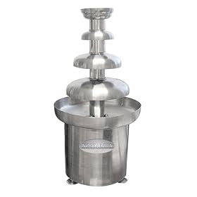 Nostalgia CFF-552 Stainless-Steel Commercial-Quality Chocolate Fondue Fountain