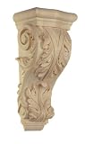 Medium Acanthus Corbel - Maple