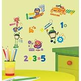 (10x18) Team Umizoomi Peel & Stick Wall Decals