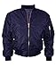 Women Ladies Classic Ma1 Padded Bomber Jacket Zip up Biker Coat
