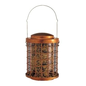 Opus 25111 Expeditions Copper Top 6 Fortress Squirrel Proof Bird Feeder