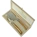 Laguiole Boxed Olive Wood Handled Cheese Set