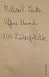 Offene Unruh: 100 Liebesgedichte