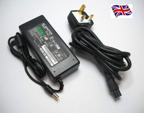 For Samsung Nc10 Nc20 N110 N120 N130 Laptop Charger Ac Adapter 19v 2.1a 40w Mains Battery Power Supply Unit Includes Power Cord C5 Cable Mains Clover Leaf 3 Prong Uk Plug Lead Picture