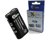 Ex-Pro CRV3, CR-V3, CRV-3 High Power Plus+ 2 Year Warranty Replacement Lithium RECHARGABLE - Li-on Digital Camera Battery for Vivitar 3635, 3650, 3675, 3730, 3740, 3746, 3755, 3760, 3765, 3825, 3826