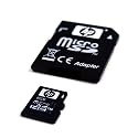 HP 8 GB Class 4 microSDHC Flash Memory Card L1885A-EF