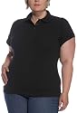 Dickies Girl Juniors' Plus Short Sleeve Polo Shirt- School Uniform