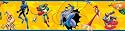 RoomMates RMK1460BCS Batman: the Brave and the Bold Peel & Stick Border