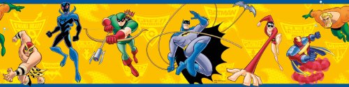 RoomMates RMK1460BCS Batman: the Brave and the Bold Peel & Stick Border RoomMates RMK1460BCS Batman: the Brave and the Bold Peel & Stick Border