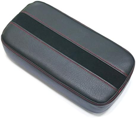 Sports Suede Black Line Armrest Console Cushion for Toyota 2011 2012 2013 2015 Sienna