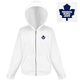 Toronto Maple Leafs NHL Hoody Zip Sweatshirt For Women (White)