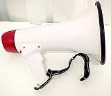 25 Watt Megaphone W/ Music & Record Feature Bullhorn