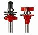 Freud 99-764 New Premier Adjustable Rail & Stile Router Bite System, 1/2-Inch shank