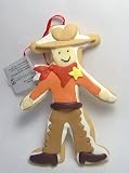 Department 56 Cowboy Cookie Cutout Christmas Ornament