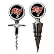 Tampa Bay Bunccaneers Cork Screw and Wine Bottle Topper Set