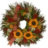 18 Rooster Wreath