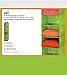 Honey-Can-Do 8-Shelf Non-Woven Hanging Closet Organizer, Lime Green