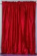 Burgundy 100% Pure Dupioni Silk handmade Curtains Drapes Panels Rod Pocket - Made to measure