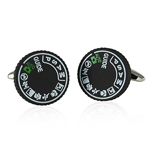 Camera Dial Cufflinks