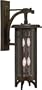 Fine Art Lamps Aspen 412581 4-LT 240w (33"H x 11"W) Outdoor Wall Sconce Light in Roan Patina