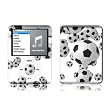 Lots of Soccer Balls Design Protective Decal Skin Sticker for Apple iPod nano 3G (3rd Generation) 4GB/ 8GB Player