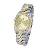 NFL Women's EA10042 Philadelphia Eagles All Pro Two-Tone Metal Watch