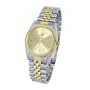 NFL Women's EA10042 Philadelphia Eagles "All Pro" Two-Tone Metal Watch