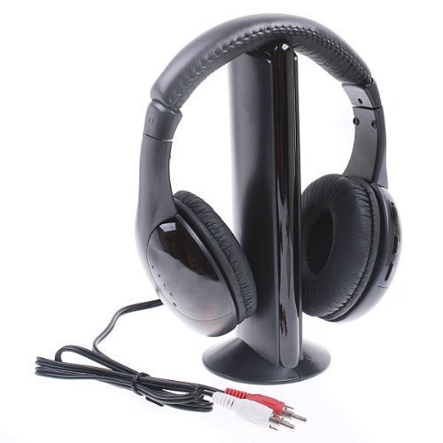 Best Selling Wireless Earphone Headphone 5 in 1 for Mp3 Pc Tv Cd Mp4