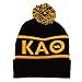 Kappa Alpha Theta Letter Winter Beanie Hat Greek Cold Weather Winter