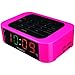 Timex Large Display Led Alarm Clock With Direct Entry Keypad For Time/alarm Settings - Pink (t123p) Image #1