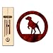 pointer23  - German Shorthaired Pointer Wind Chimes XSMALL Bronze