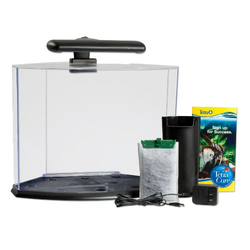 Tetra Crescent Aquarium Kit, 5-Gallon Tetra Crescent Aquarium Kit, 5-Gallon