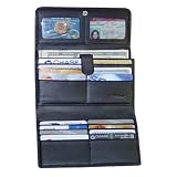 Jack Georges Metropolitan Light Collection Womens Checkbook Clutch