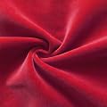 B1 B�hnen Samt Stoff Farbe Mittel-Rot