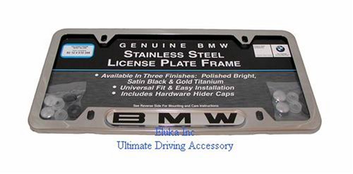 BMW Genuine License Plate Frames