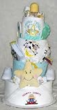 4 Tier Nursery Rhymes Baby Diaper Cake