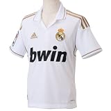 Adidas Kinder Fu&szlig;balltrikot Real Madrid Home, white/dark football gold, 128