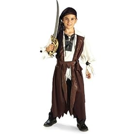 Halloween Caribbean Pirate Childs Halloween Costume