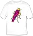 T-shirt with bug, insect, leafhopper, colorful