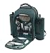Outdoor Living : Picnic Gift 1030 Red Alpine Two Person Picnic Pack with 2 Wine Totes