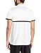 adidas Men's Tennis Court Polo, White/Black, X-Large