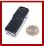 Spy KLEINSTE MINI DV KAMERA CAMCORDER ALS HELMKAMERA, SPIONKAMERA + Halterungen + Zubehör