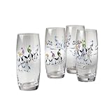 Pfaltzgraff Penguin Skate Set Of Four 20-Ounce Coolers