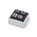 Set of 4 pairs of silk knot cufflinks