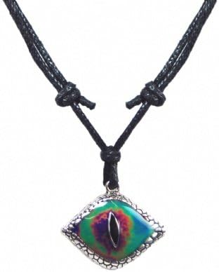 Dino/Gator Eye Mood Necklace