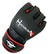 HAYABUSA FIGHTWEAR BLACK PRO MMA FIGHT GLOVES SIZE S/M