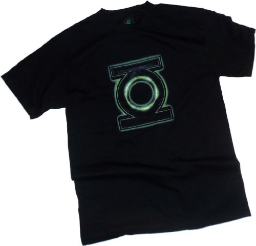  Green Lantern Glow Logo -- Green Lantern Movie Adult T-Shirt
